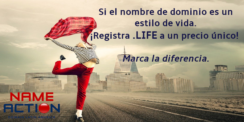 El dominio que da vida a tus ideas .LIFE