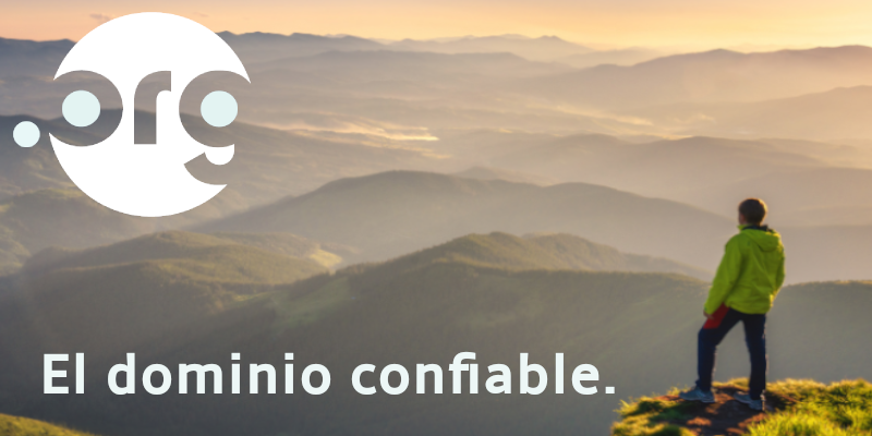 Registra tu .ORG, un dominio confiable de nivel superior