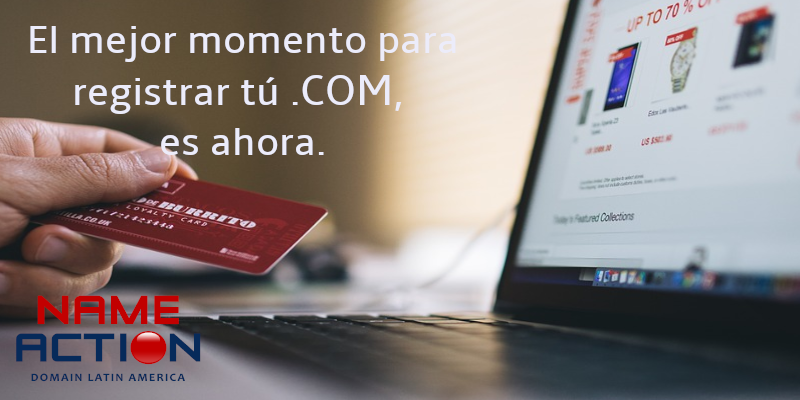 Haz que te encuentren. Hazlo en .COM