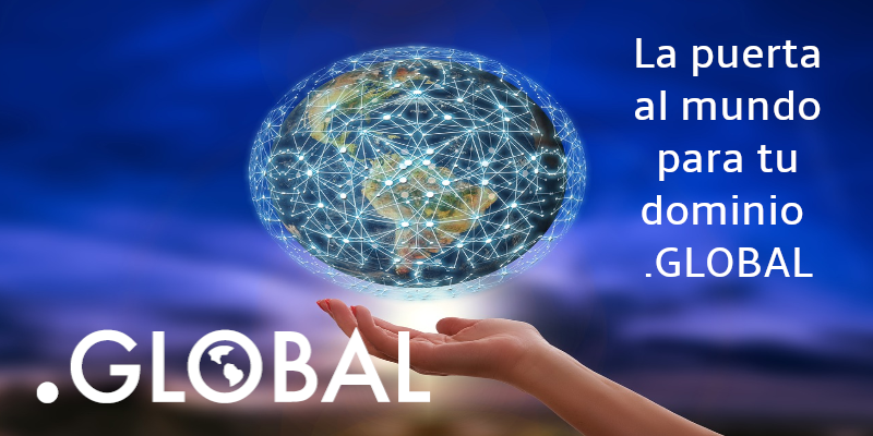 Registra tu dominio .GLOBAL y conecta con el mundo